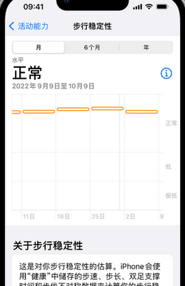 石鼓iPhone手机维修如何在iPhone开启'步行稳定性通知'