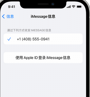 石鼓apple维修iPhone上无法正常发送iMessage信息 